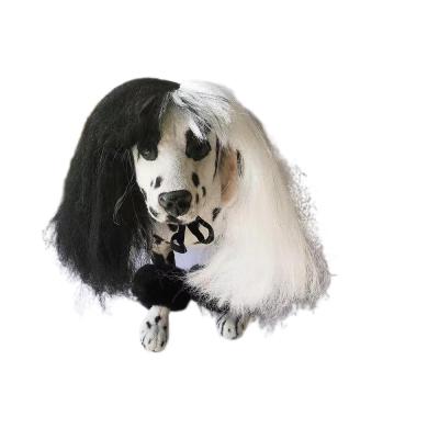 China Perucas para mascotas ligeras, cómodas y divertidas Opciones de colores fáciles de limpiar y excelentes para el día a día en venta