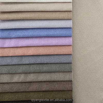China 100% Polyester Waterproof Fabric Look Fabric Sofa Linen Upholstery Fabric for sale