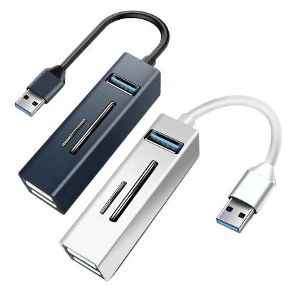 China USB3.0 5Gbps High Speed 5 in 1 Type-C Hub USB to Type-C 2.0 Ports Adapter Socket Dock SD Card Female USB 3.0 Reader adapter 5 for sale