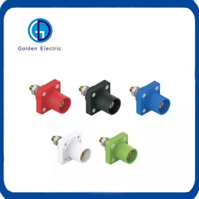China 200A 400A Panel de montaje de camlock masculino enchufe eléctrico enchufe de camlock femenino para Alemania estándar en venta
