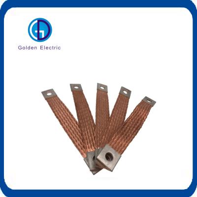 Chine Montage solaire Jumpers souples tressés en cuivre résistants à la corrosion personnalisables à vendre