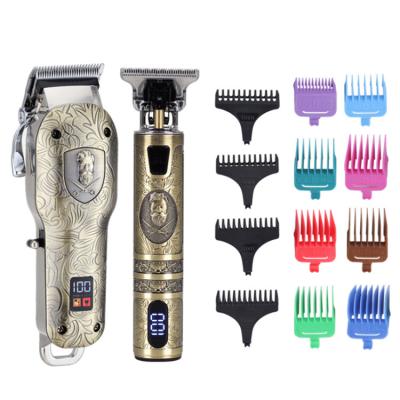 China Hotel 2022 Professional Electric Beard Trimmer Cordless Barber Hair Clipper Trimmer Professional Beard Trimmer for sale