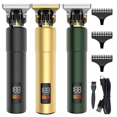 China Hotel T9 Hair Trimmer OEM Waterproof With Low Noise Popular Rechargeable Clipper Hair Cutting Machine for sale