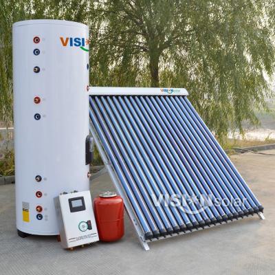 China Outdoor Evacuated Tube Split Solar Water Heater System For Home for sale