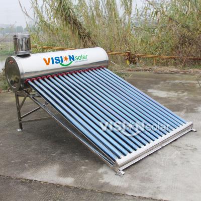 China 200L Domestic Hot Water Compact Vacuum Tube Solar Geysers , Solar Geyser Prices In Egypt for sale