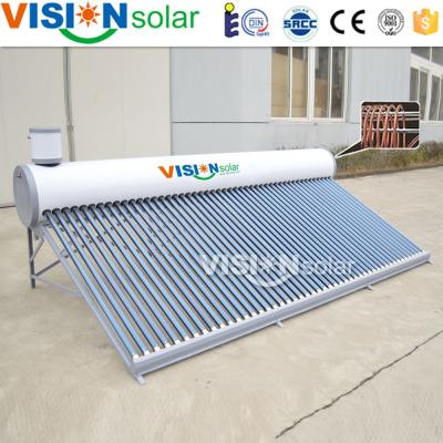 China Outdoor Indirect Copper Coil Preheating Pressurized Solar Water Heater for sale