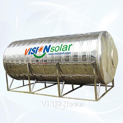 China 20000 liters hot water storage stainless steel solar hot water storage tank for industrial use for sale