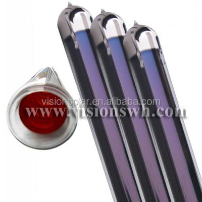 China Solar water heater 58-1800MM three target purple solar glass tube for sale