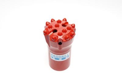 Cina Materiale del carburo dei taglienti T38 76mm T45 89mm T51 102mm del bottone del hard rock in vendita