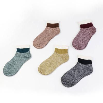 China Factory Direct Cotton Short Breathable Women Ankle Socks Women Leisure Socks Factory Deal Short Ankle Socks for sale