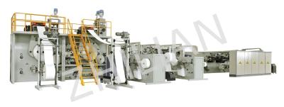 China Full Width Waistband Baby Diaper Machine 400 pcs /min for sale