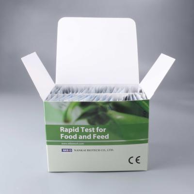 China Kit total de pruebas rápidas de aflatoxina Kit de pruebas de diagnóstico rápido de aflatoxina b1 en venta