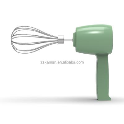 China Sustainable Stick 7 Speed Electric Hand Mixer Battery Operate Stainless Attachment Custom Handheld Semi Automatic Egg Beater for sale