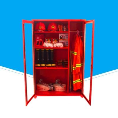 China Hosptial Glass Door Fire Fighting Equipment Tool Steel Storage Cabinet for sale