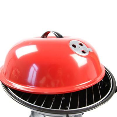 China Portable Folding Wooden Pellet Smoker BBQ Grill Adjustable Metal Height BBQ Charcoal Grill for sale