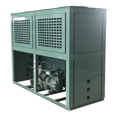 China Sistema de refrigeração Unidade de condensação arrefecida a ar com motor de ventilador de evaporação ECM à venda