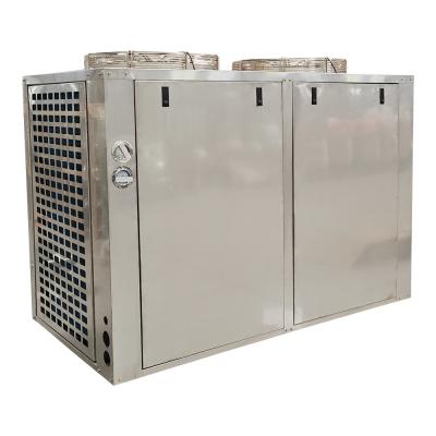 China 1/2 HP Motor de ventilador de velocidade única Unidade de condensação do congelador para armazenamento a baixa temperatura à venda