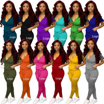 China Anti-pilling latest design solid color sweatpants and hoodie set women leisure jogger pants two-piece set 2 piece equipment for sale