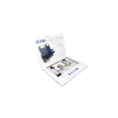 China Zachte Dekkingslcd Promotie Videokaart, het Geheugenodm van de 7 Duim Videobrochure 256MB Te koop