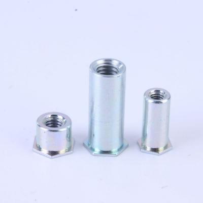 China Factory OEM High Quality Round Collar Standoff Spacer Round Hex Male Female Threaded PCB Standoff Spacer Stud for sale