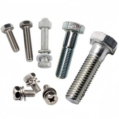 Cina Bolt esessuale galvanizzato ad alta resistenza in acciaio inossidabile DIN933 DIN931 M3 M5 M6 M8 M10 M12 M16 in vendita