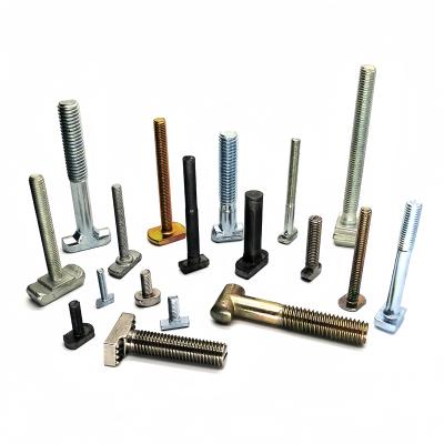 Cina T-Slot di acciaio inossidabile bullone M6 Bolto martello con finitura passivata Bolto T galvanizzato Bolto T testa in vendita