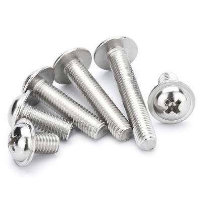China Grobes Gewindewerk M2 M3 M4 M5 M6 M8 M10 Edelstahl Hexantrieb Hexagon Steckdose Runder Pankopf Maschinenschrauben für Aluminium zu verkaufen