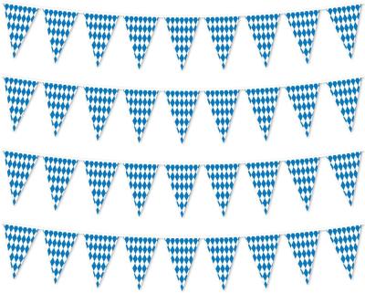 China Pe Alpurple Bavarian Munich Flag 131ft Munich Bavarian Pennant Banners, Suitable for German Themed Oktoberfest Party for sale
