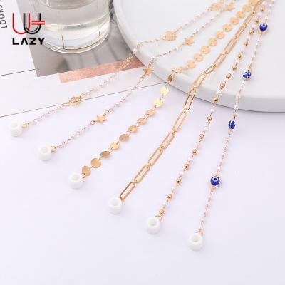 China Anti fall ; anti-lost; anti-drop earphone accessories where chain for airpod strap earpod strap earwear gold plated chains for sale