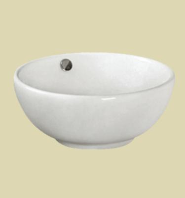 China Modern White Color Vessel Sink Art Basin Lavatory Bathroom Hand Sink Countertop Porcelain Vessel Vanity Sink for sale