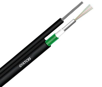 China GYXTC8S Figure 8 Central Loose Tube Fiber Optic Cable 72 Core Single Mode for sale