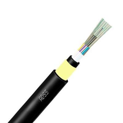 China ADSS Self-Supporting Outdoor Aerial All Dielectric Armored Optical Fiber Cable with Round Cable Structure and Customized Length for sale