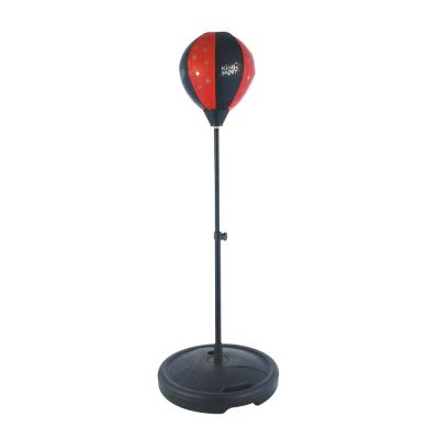 China Fitness Training Rack Speed Punch Boxing Ball With Gloves Dia.43.5*13H cm for sale