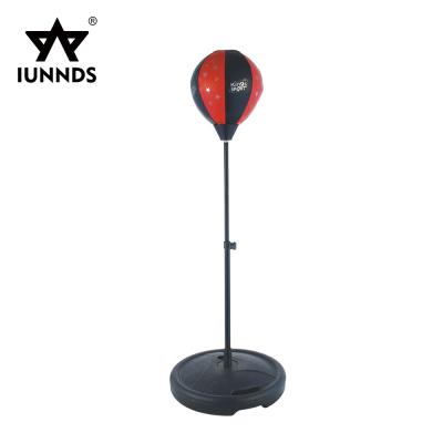 China Best Price Water Filled Sandbag Base Rack Set Speed Boxing Ball With Gloves Dia.43.5*13H cm for sale