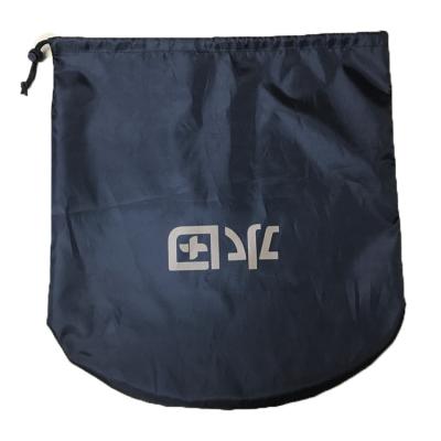 China Custom Black Gift Bag Polyester Tote Drawstring Bag /210D Polyester With Dust Cover Custom Cheap Bag For Fan Dust for sale