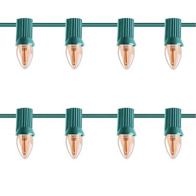 China Wholesale Christmas Fairy String Lights C7 LED Garden Festoon Decoration for sale