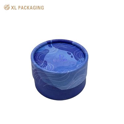 China Tubo de papel pequeño soporte de diferentes colores de borde redondo tubo de papel para joyería pendientes embalaje caja de cilindro caja de joyería en venta