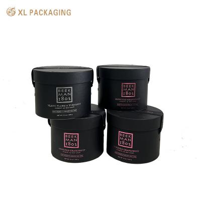 China Papel de cartón de grado alimenticio de cilindro de embalaje personalizado de café y té de papel tubo de embalaje de caja redonda en venta