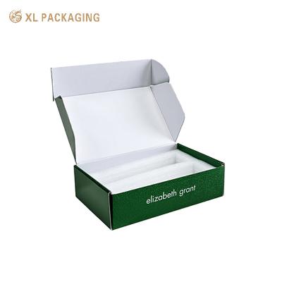 China Correo personalizado Embalaje Cajas de Embalaje Ropa Correos Correderos de cartón corrugado en venta