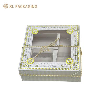 China Glanzende Splitterfolie Kosmetische Fensterverpackungskisten Klapppapierbox für Handcreme Geschenke zu verkaufen