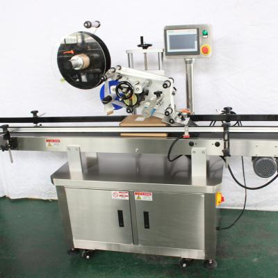 China Food Factory direct fully automatic desktop flat filling capping labeling machine cosmetic label applicator machine for sale