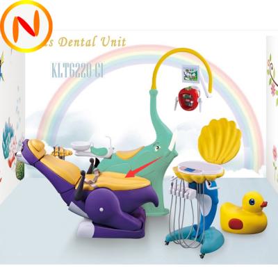 China Fashionable pedo dental chair factory premium quality dental chair unit price good for clinic dental equipment for sale
