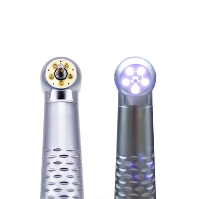 China 5 Bulb Shadowless Dental Led Metal Handpiece High Speed Turbine With Light for sale