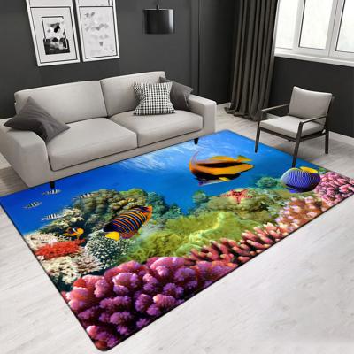 China Factory direct sale best quality customized landscape patter Area Rug office Carpet for sale