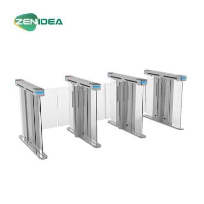 China 304 Stainless Steel Security Access Control 304 RFID Swing Barrier Automatic Speed Gate Security Turnstile SG13 for sale