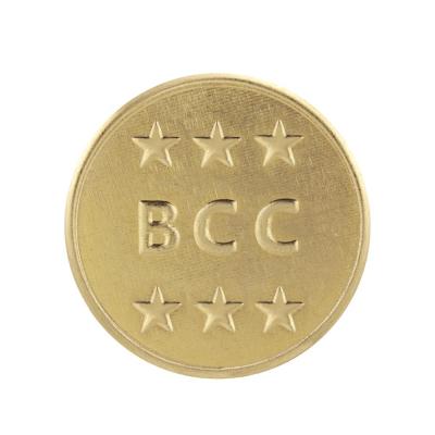 China Compound Game Brass Token Coin Cheap Game Zinc Alloy/Steel Arcade Material For Amusement Machine Coin Operated Brass Material for sale