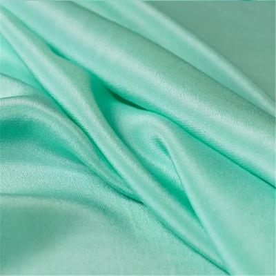 China Organic 6 A Grade Fashional Pure 100% Plain Color CDC Silk Crepe De Chine Fabric for Women Dress Textile for sale