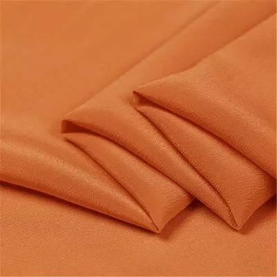 China Organic Hot Wholesale Solid Color 100% Silk CDC Fabric Pure Silk Crepe de Chine Fabric for Women Skirt for sale