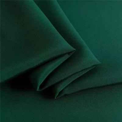 China Organic 2023 Hot Fashion 30 m/m Solid Plain Color 100% Pure Silk CDC Heavy Crepe Fabric for Shirts for sale