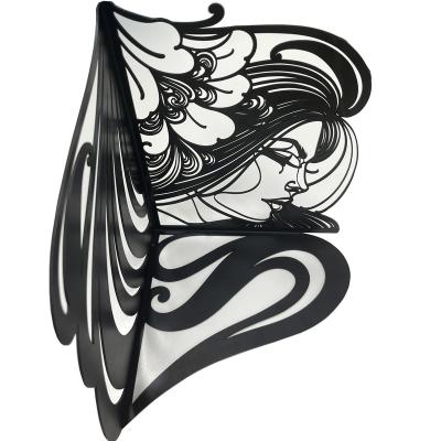 China Good quality and used in market high-end literary decoration custom size and color stainless steel sheet ornament for bar cafe bookcase storage indoor decoration be for sale